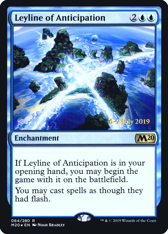 Leyline of Anticipation [Core Set 2020 Prerelease Promos] | Good Games Cannington