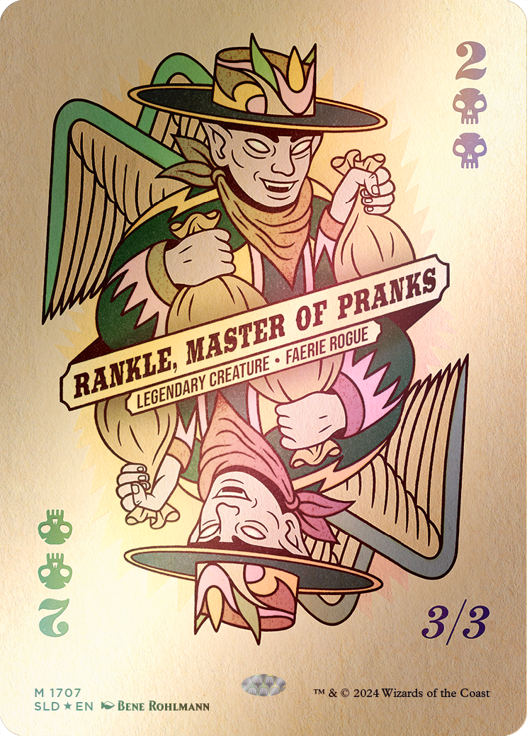 Rankle, Master of Pranks (Rainbow Foil) [Secret Lair Drop Series] | Good Games Cannington