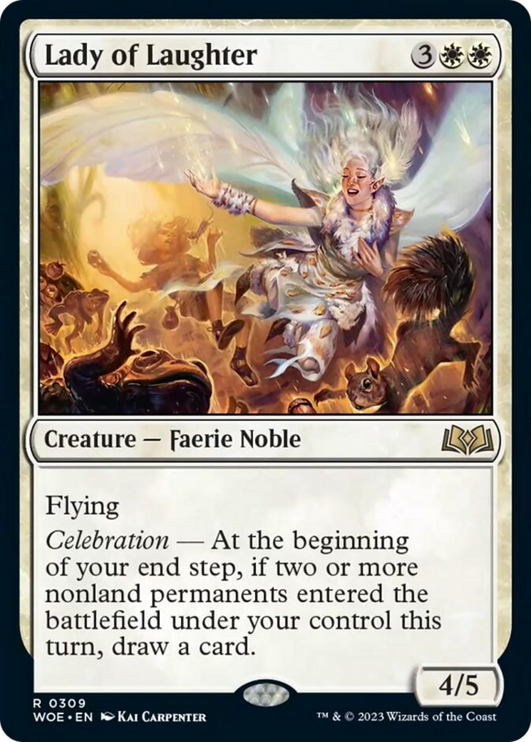Lady of Laughter [Wilds of Eldraine] | Good Games Cannington
