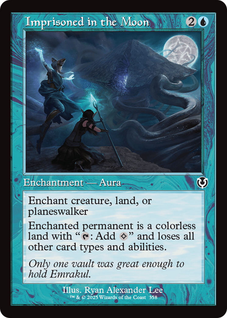 Imprisoned in the Moon (Retro Frame) [Innistrad Remastered] | Good Games Cannington