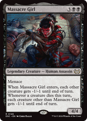 Massacre Girl [Duskmourn: House of Horror Commander] | Good Games Cannington