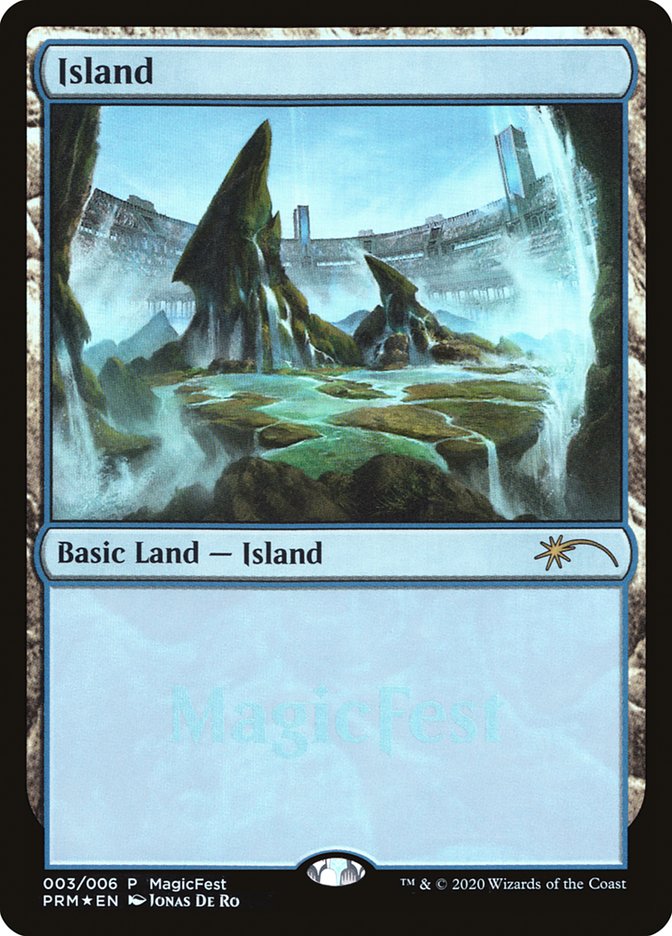 Island (3) [MagicFest 2020] | Good Games Cannington