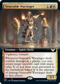 Venerable Warsinger (Extended Art) [Strixhaven: School of Mages] | Good Games Cannington