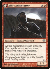 Afflicted Deserter // Werewolf Ransacker [Dark Ascension] | Good Games Cannington