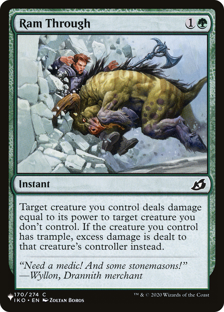 Ram Through [The List] | Good Games Cannington