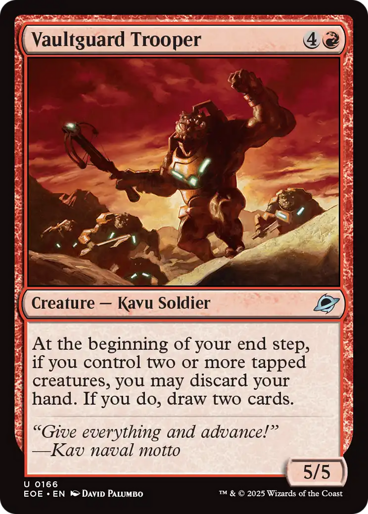 Vaultguard Trooper [Edge of Eternities] | Good Games Cannington