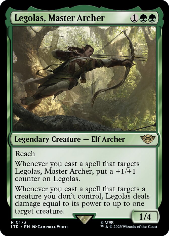 Legolas, Master Archer 173 (Universes Beyond: The Lord of the Rings: Tales of Middle-earth)  | Good Games Cannington
