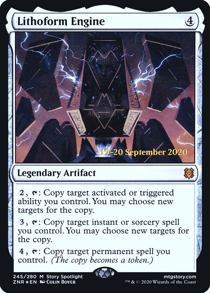 Lithoform Engine [Zendikar Rising Prerelease Promos] | Good Games Cannington