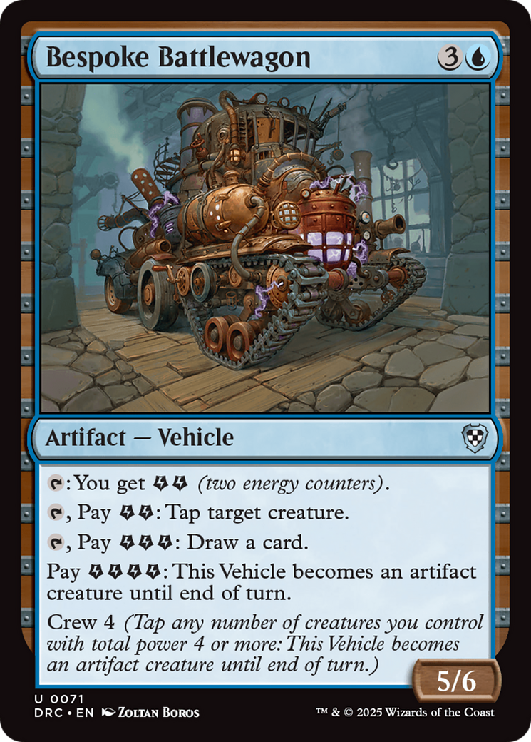 Bespoke Battlewagon [Aetherdrift Commander] | Good Games Cannington