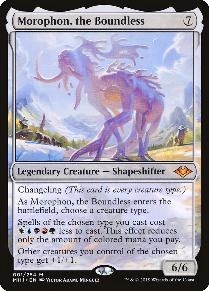 Morophon, the Boundless [Modern Horizons] | Good Games Cannington