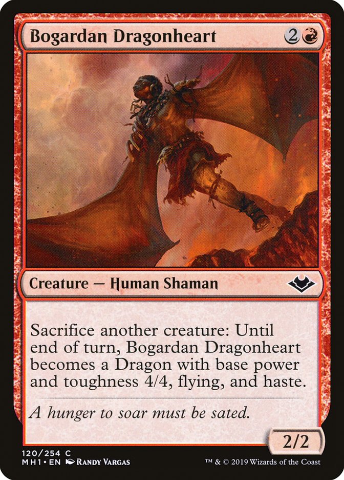 Bogardan Dragonheart [Modern Horizons] | Good Games Cannington