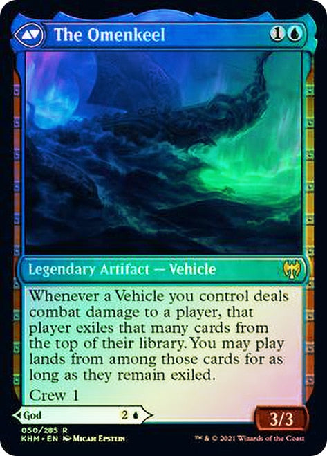 Cosima, God of the Voyage // The Omenkeel [Kaldheim Prerelease Promos] | Good Games Cannington