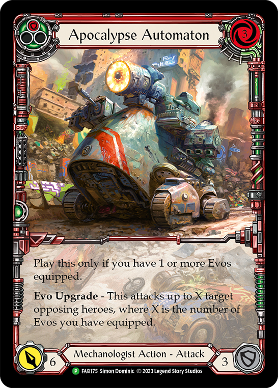 Apocalypse Automaton [FAB175] (Promo)  Cold Foil | Good Games Cannington