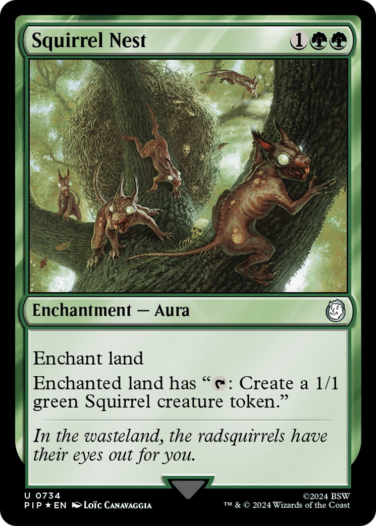 Squirrel Nest (Surge Foil) [Fallout] | Good Games Cannington