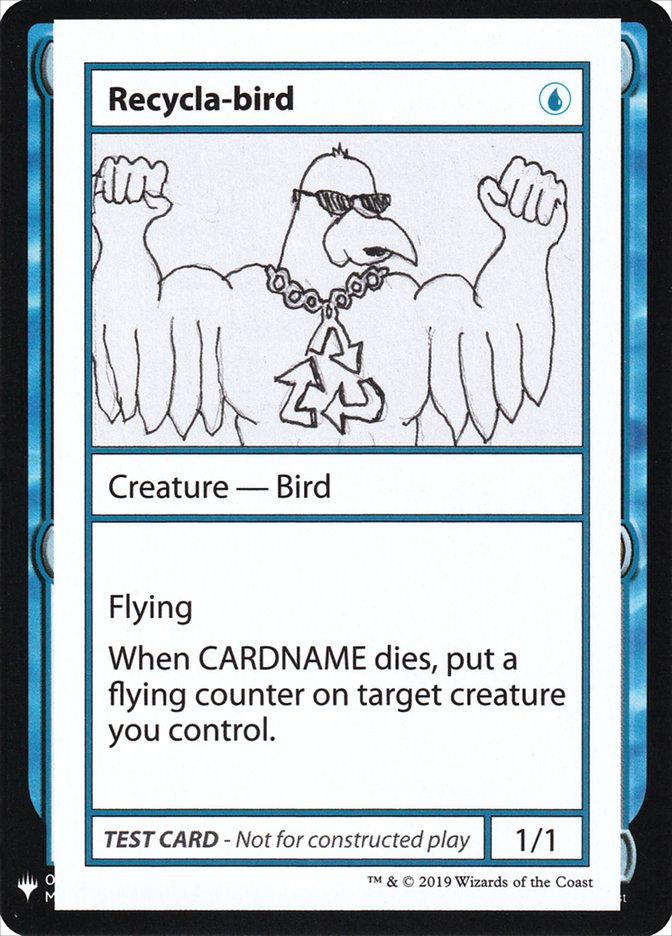 Recycla-bird [Mystery Booster Playtest Cards] | Good Games Cannington