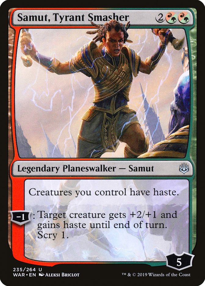 Samut, Tyrant Smasher 235 (War of the Spark)  | Good Games Cannington