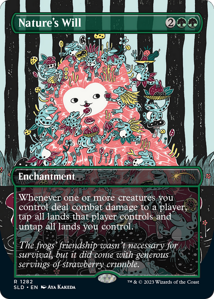 Nature's Will (Borderless) [Secret Lair Drop Series] | Good Games Cannington