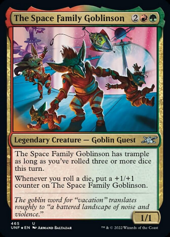 The Space Family Goblinson (Galaxy Foil) [Unfinity] | Good Games Cannington