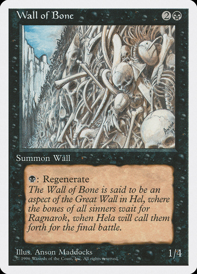 Wall of Bone [Introductory Two-Player Set] | Good Games Cannington
