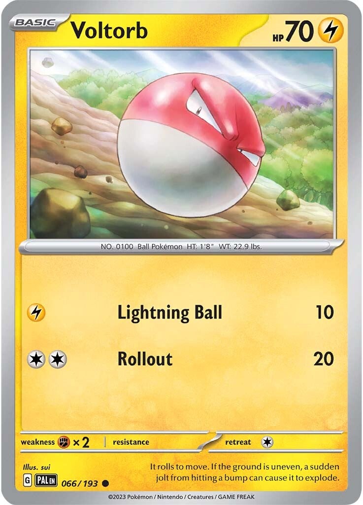 Voltorb (066/193) [Scarlet & Violet: Paldea Evolved] | Good Games Cannington