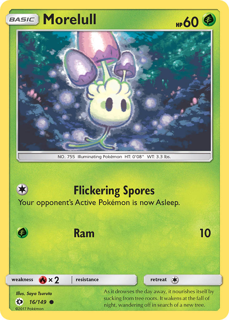 Morelull (16/149) [Sun & Moon: Base Set] | Good Games Cannington