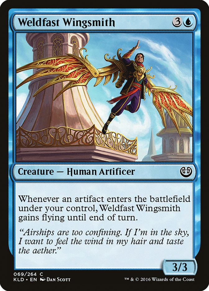 Weldfast Wingsmith [Kaladesh] | Good Games Cannington