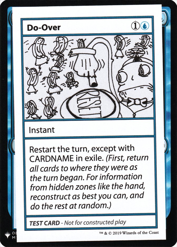 Do-Over [Mystery Booster Playtest Cards] | Good Games Cannington
