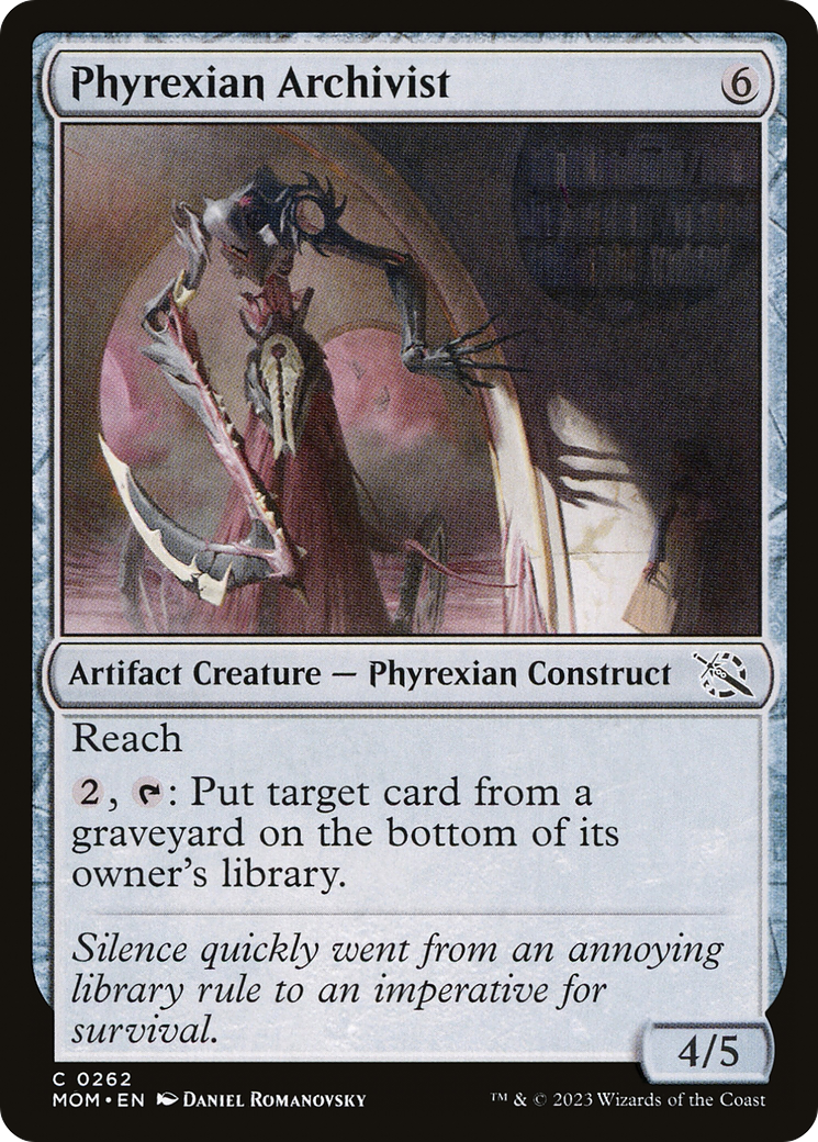 Phyrexian Archivist [March of the Machine] | Good Games Cannington