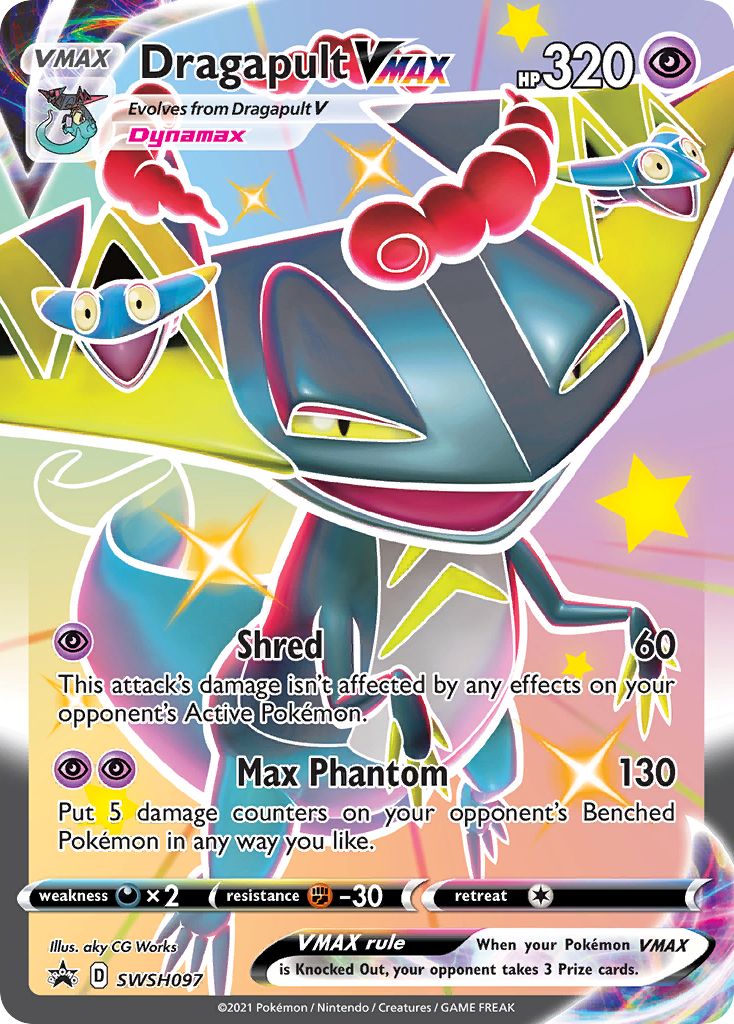 Dragapult VMAX (SWSH097) [Sword & Shield: Black Star Promos] | Good Games Cannington