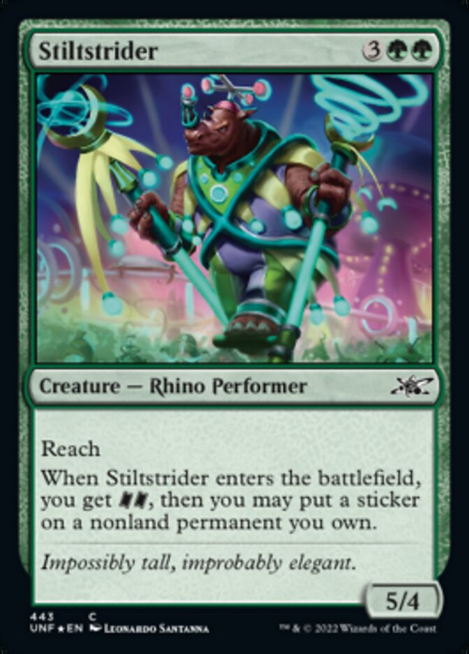 Stiltstrider (Galaxy Foil) [Unfinity] | Good Games Cannington