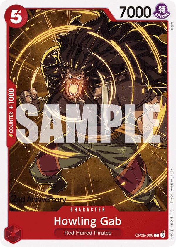 Howling Gab [Emperors in the New World: 2nd Anniversary Tournament Cards] | Good Games Cannington