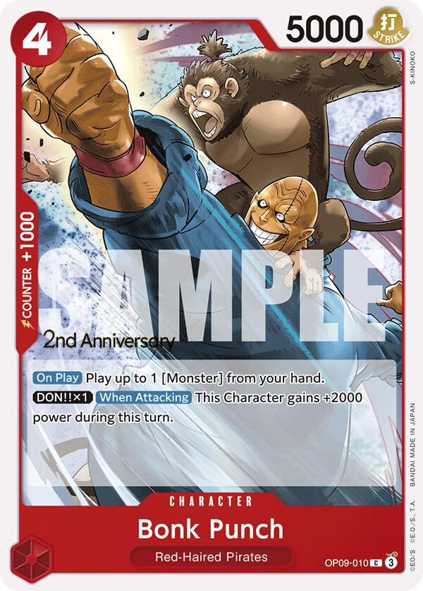 Bonk Punch [Emperors in the New World: 2nd Anniversary Tournament Cards] | Good Games Cannington