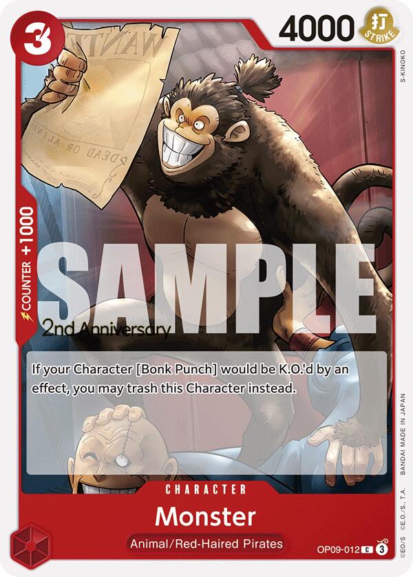 Monster [Emperors in the New World: 2nd Anniversary Tournament Cards] | Good Games Cannington