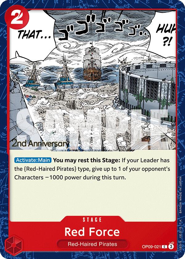 Red Force [Emperors in the New World: 2nd Anniversary Tournament Cards] | Good Games Cannington