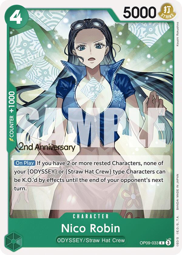 Nico Robin [Emperors in the New World: 2nd Anniversary Tournament Cards] | Good Games Cannington