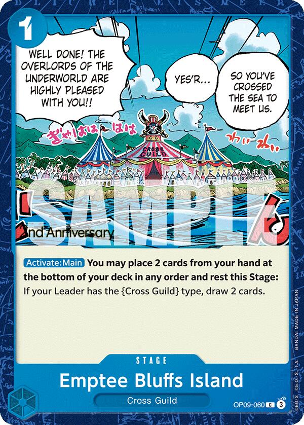 Emptee Bluffs Island [Emperors in the New World: 2nd Anniversary Tournament Cards] | Good Games Cannington