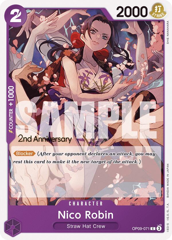 Nico Robin [Emperors in the New World: 2nd Anniversary Tournament Cards] | Good Games Cannington
