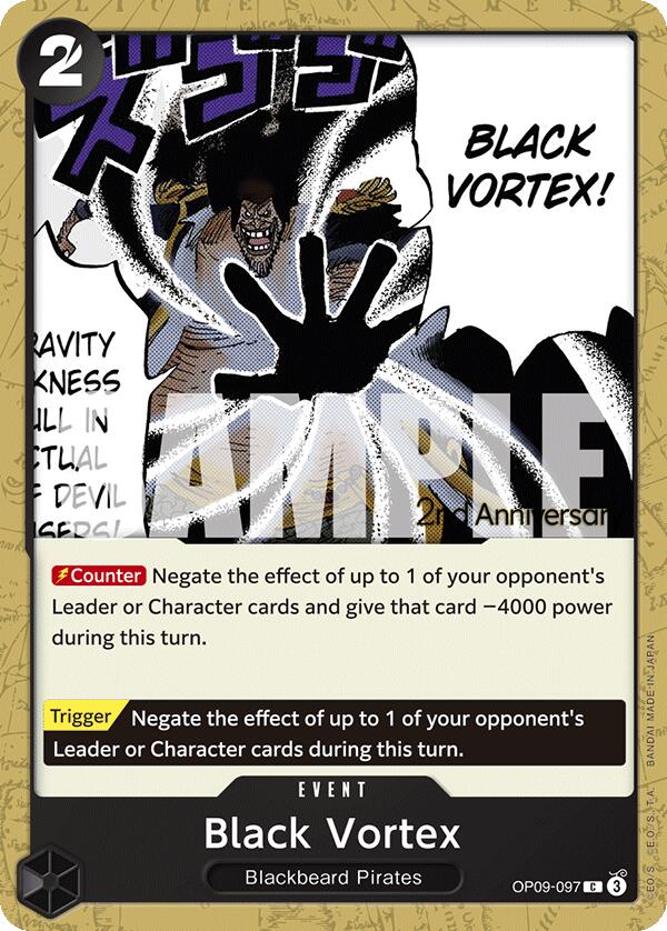 Black Vortex [Emperors in the New World: 2nd Anniversary Tournament Cards] | Good Games Cannington