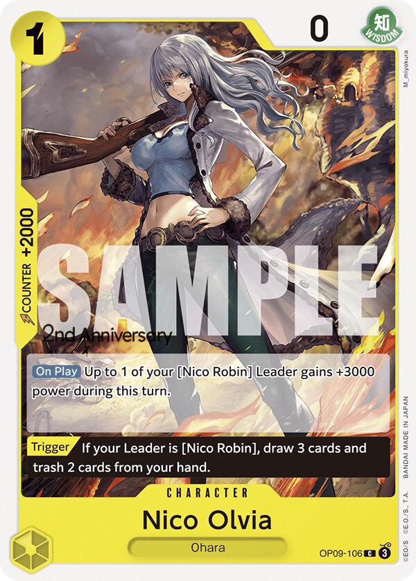 Nico Olvia [Emperors in the New World: 2nd Anniversary Tournament Cards] | Good Games Cannington