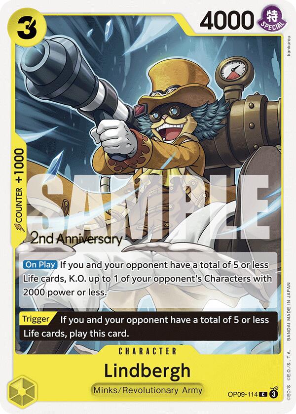 Lindbergh [Emperors in the New World: 2nd Anniversary Tournament Cards] | Good Games Cannington