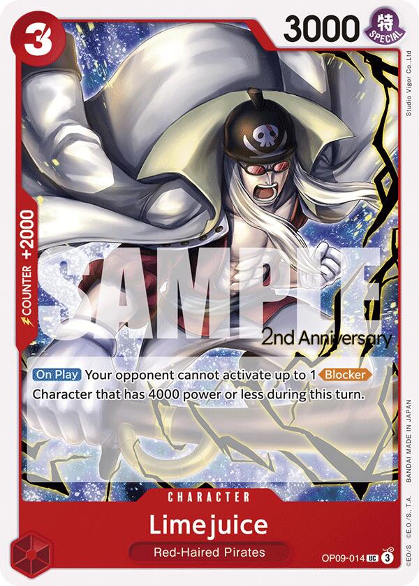 Limejuice [Emperors in the New World: 2nd Anniversary Tournament Cards] | Good Games Cannington