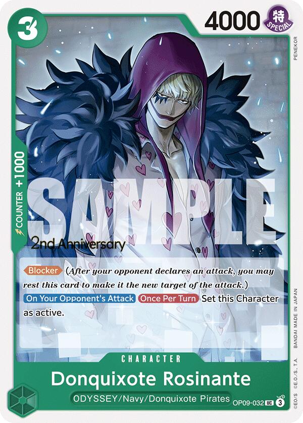 Donquixote Rosinante [Emperors in the New World: 2nd Anniversary Tournament Cards] | Good Games Cannington