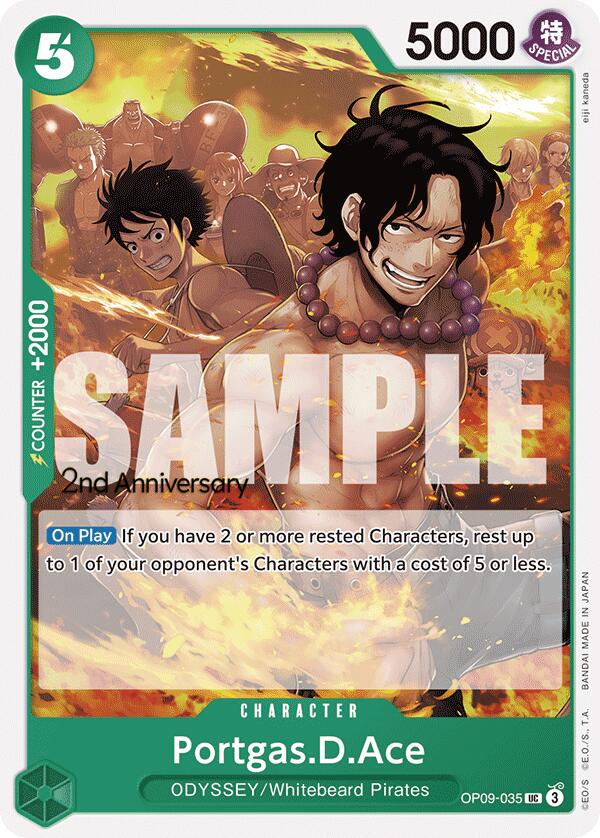 Portgas.D.Ace [Emperors in the New World: 2nd Anniversary Tournament Cards] | Good Games Cannington