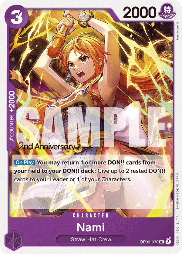 Nami [Emperors in the New World: 2nd Anniversary Tournament Cards] | Good Games Cannington