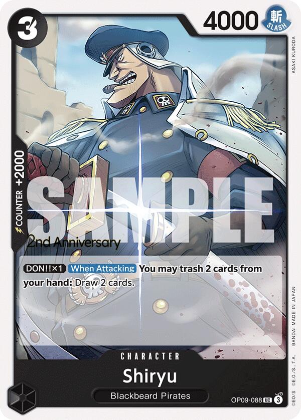 Shiryu [Emperors in the New World: 2nd Anniversary Tournament Cards] | Good Games Cannington