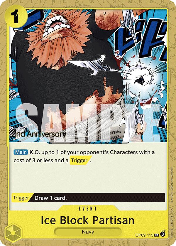 Ice Block Partisan [Emperors in the New World: 2nd Anniversary Tournament Cards] | Good Games Cannington