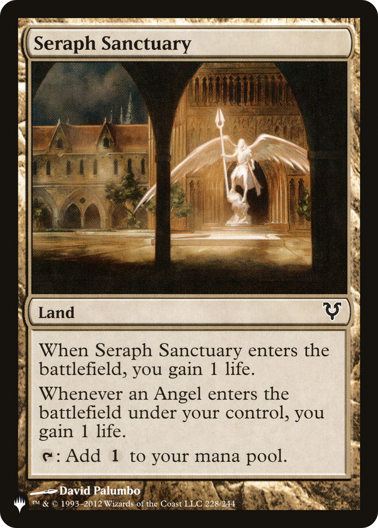 Seraph Sanctuary [Secret Lair: Angels] | Good Games Cannington