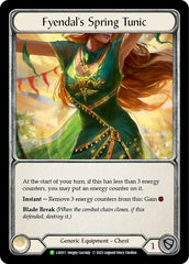 Fabric of Spring // Fyendal's Spring Tunic [LSS011] (Promo)  Cold Foil | Good Games Cannington