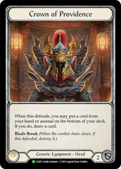 Fabric of Providence // Crown of Providence [LSS013] (Promo)  Cold Foil | Good Games Cannington