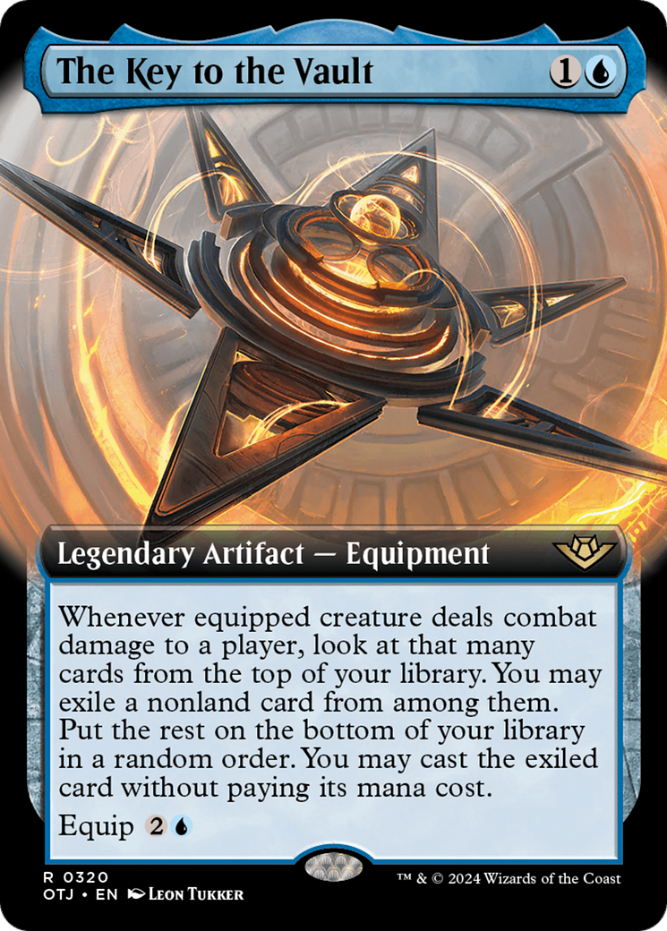 The Key to the Vault (Extended Art) [Outlaws of Thunder Junction] | Good Games Cannington